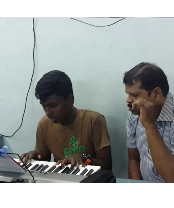 Students attending classroom coaching at JDS Academy in Ekkattuthangal